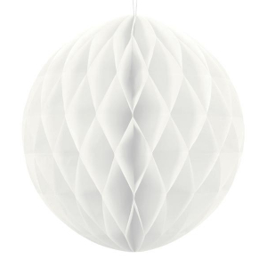 Honeycomb Vit 40cm - PartyDeco