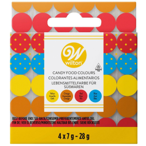FYND Wilton - Candy Colors 4st | Oljebaserad