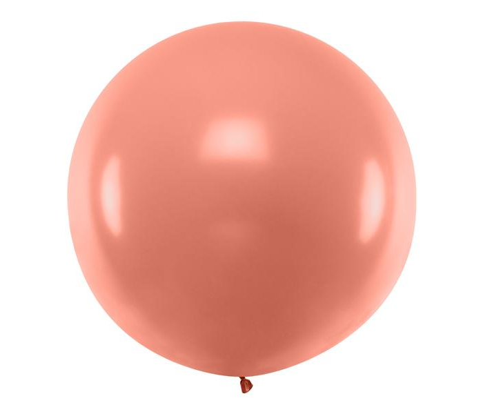 Ballong Roséguld Stort Klot - Giant Balloon 1 m