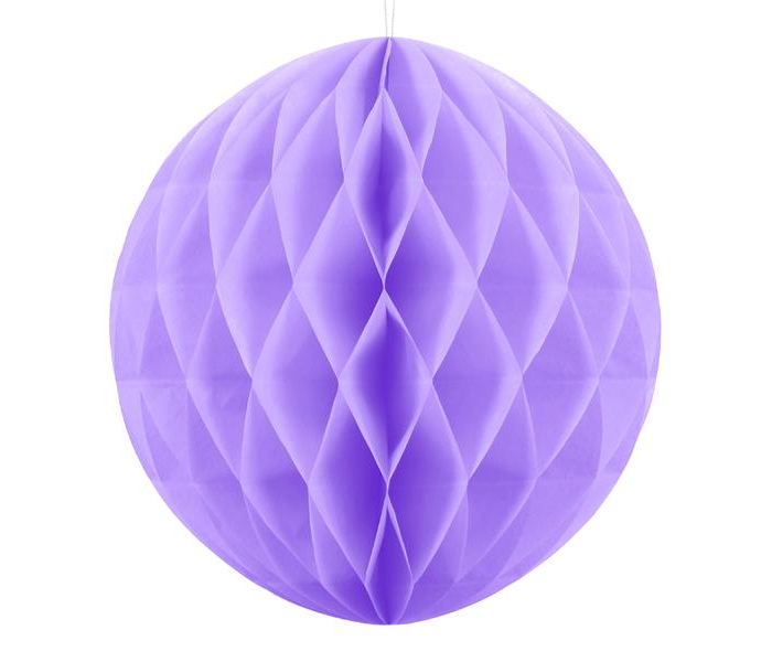 Honeycomb Lila 20cm - PartyDeco