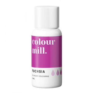 Fuchsia Rosa Chokladfärg Oljebaserad Ätbar Färg 20ml - Colour Mill