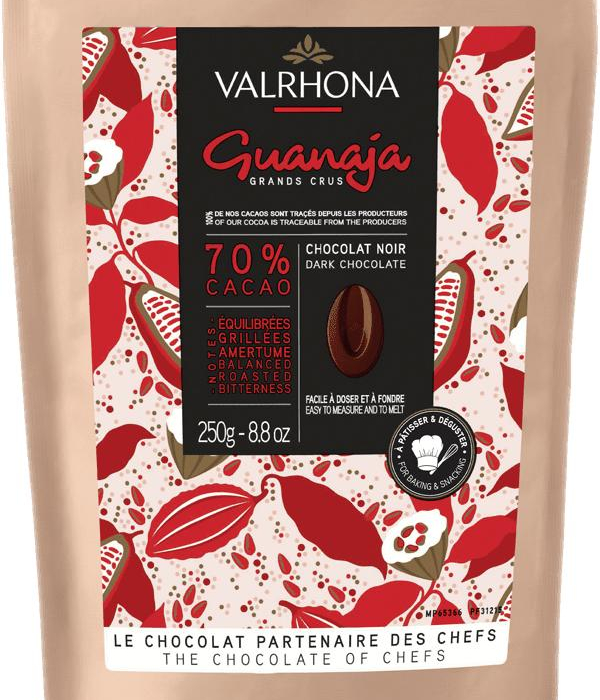 Valrhona Guanaja 70% 250 g- Werners Gourmetservice