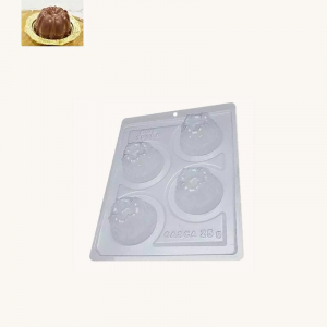 BWB Special 3-Part Mold - 10098 Trufa Gelatina - Pralinform Chokladform