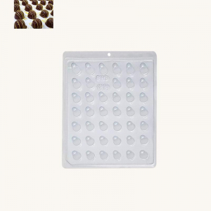 BWB Simple Mold - 06 - Pingo / Gota- Pralinform Chokladform