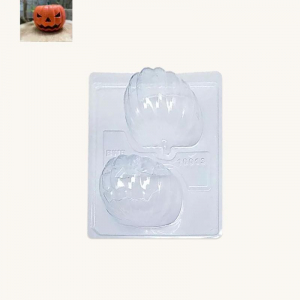 BWB 10013 - Special 3-Part Mold - Pralinform Pumpa Halloween, Chokladform