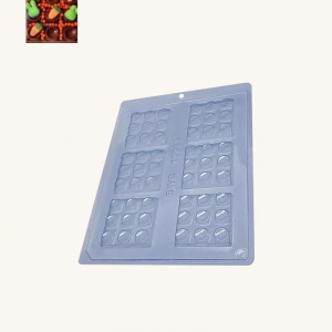 BWB Simple Mold - Tablete Dama 10023 - Pralinform Block