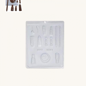 BWB Simple Mold -9341 - Kit Maquiagem - Pralinform Smink Chokladform