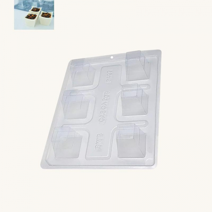 BWB Special 3-Part Mold - 9427 Copo Mousse 3 - Pralinform Chokladform