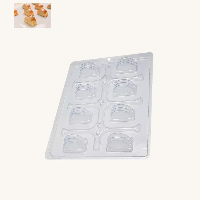 BWB Special 3-Part Mold - 9285 Macarons - Pralinform Macarons