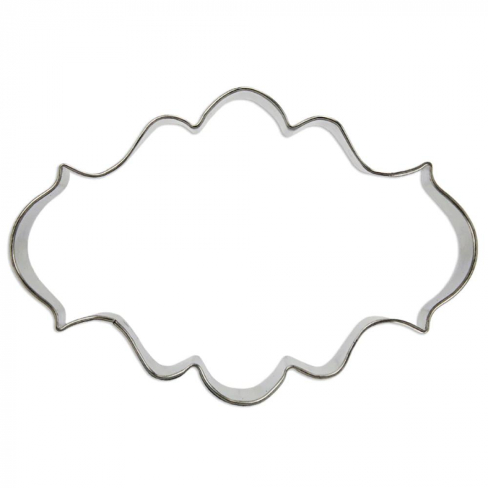 Rektangulär Utstickare Ramar Cookie Cutters Set 4st Rostfritt Stål