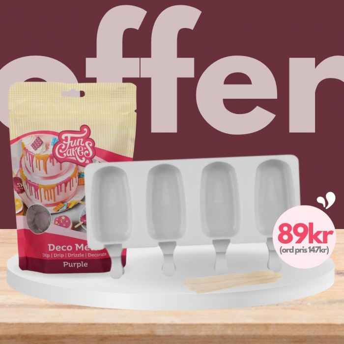 Bumper Offer - Cakesicle Form + Lila Deco Melts 250gr