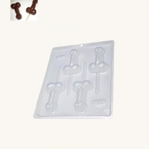 BWB Simple Mold - Pirulito Pênis 908 - Pralinform Chokladform Penis