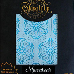 Marrakech Tårtstencil Palmblad Schablon - Caking It Up