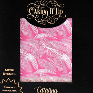 Catalina Tårtstencil Palmblad Schablon - Caking It Up