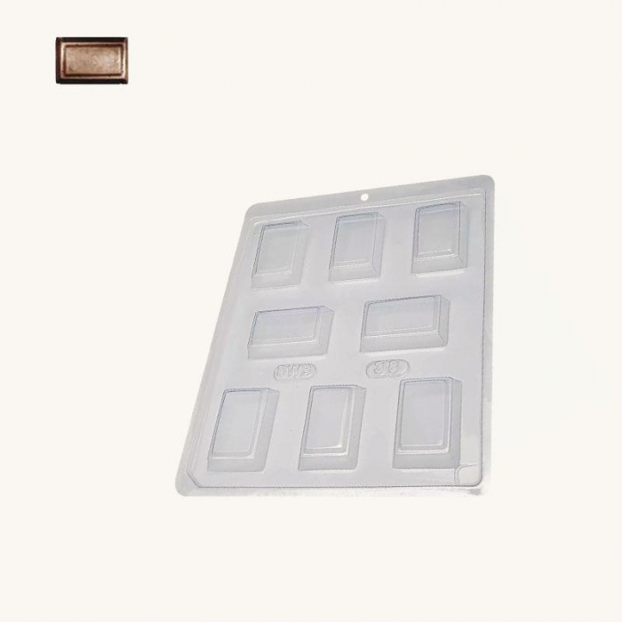 BWB Simple Mold - Tablete Evelin 38 - Pralinform Chokladform