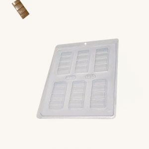 BWB Simple Mold - Tablete Médio 36 - Pralinform Block Chokladform