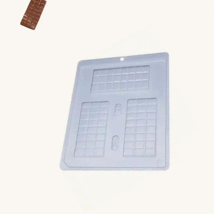 BWB Simple Mold - Tablete Grande 37 - Pralinform Chokladform Block