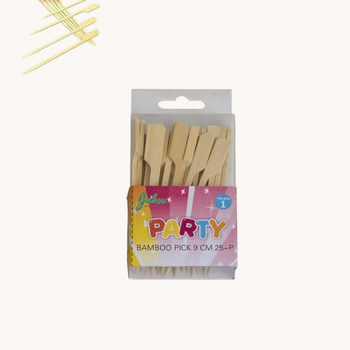 Bamboo picks 9cm 25-pack