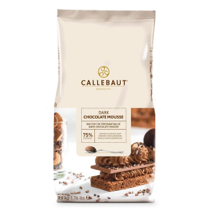 FYND BF 08/22 Callebaut Mörk Chokladmousse 0.8kg Färdig Mix för Mousse