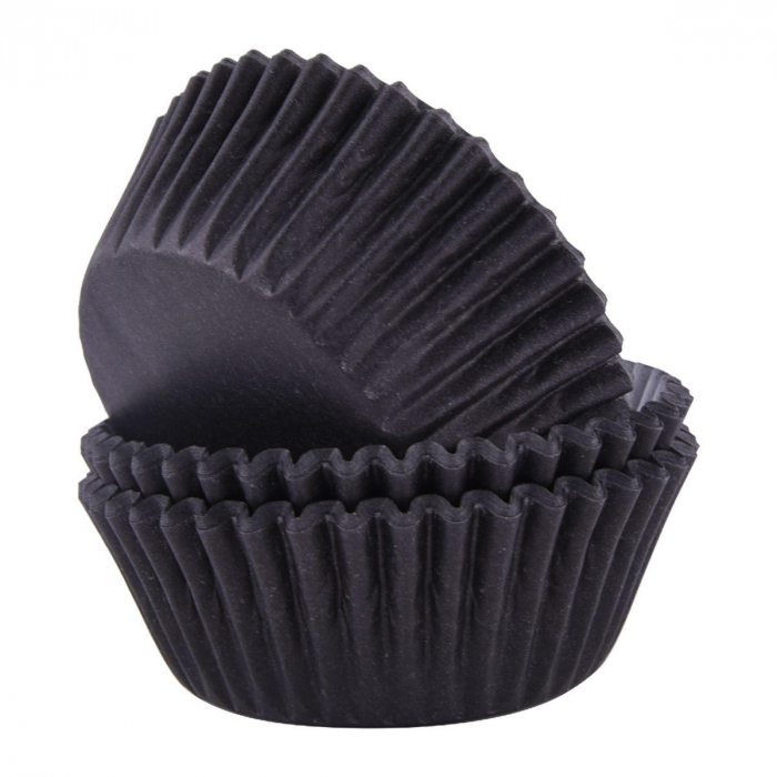 Svarta Muffinsformar 60 st - PME