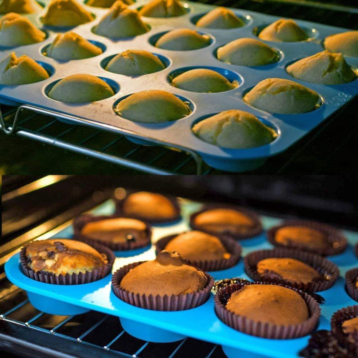 Muffinsformar I Silikon | 12st muffins