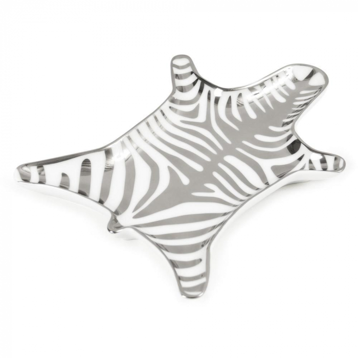 Zebra Carnaby Zebra Fat Silver - Jonathan Adler
