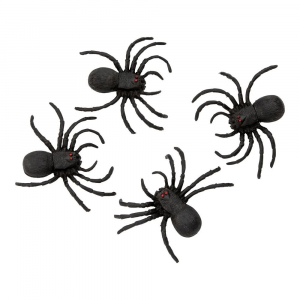 Plast spindlar 6st- Halloween