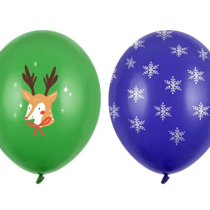 Ballonger- Merry Christmas Jul 30cm 2-pack