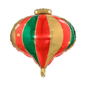 Folieballong Röd/Grön 51x49cm