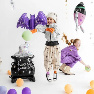 Folieballong Fladdermus Halloween - PartyDeco