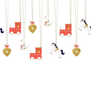 Hängande Dekorationer Jul- Party Deco
