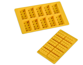 Klossar 10 Bitar Blocks Silikonform Form Sugarpaste Bakform Choklad