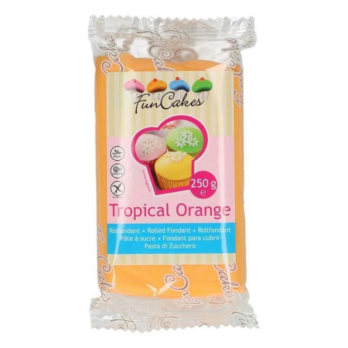 FYND 11/22 FunCakes - Tropical Orange Sockerpasta 250g
