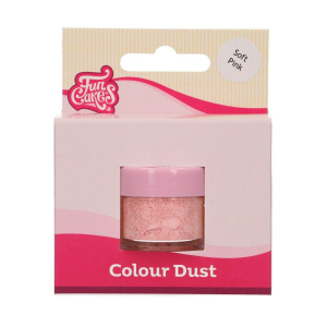 FunCakes - Ljusrosa Skimrande Pulverfärg | Soft Pink