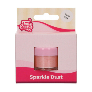 FunCakes - Pärlosa Skimrande Pulverfärg | Pearl Pink