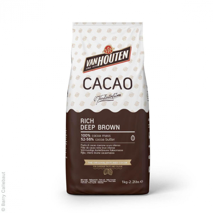 FYND 01/23 Mörkbrunt Kakaopulver 1kg Rich Deep Brown - Van Houten