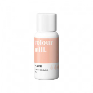 Peach Persikofärgad Chokladfärg Oljebaserad Ätbar Färg 20ml - Colour Mill