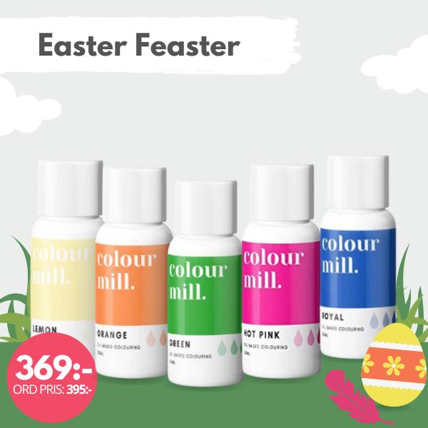 Colour Mill Easter Feaster Bundle - Chokladfärg 5-Pack Oljebaserad Ätbar Färg