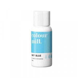 Sky Blue Himmelsblå 20ml Chokladfärg - Colour mill