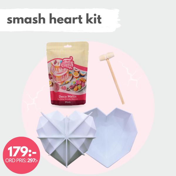 Smash the Heart Kit - Hjärta Diamant Hammare Deco Melts