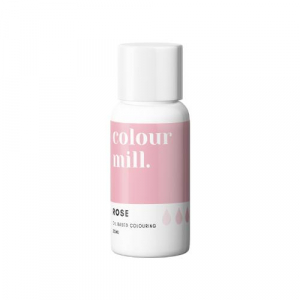 Rose Rosa Chokladfärg Oljebaserad Ätbar Färg 20ml - Colour Mill