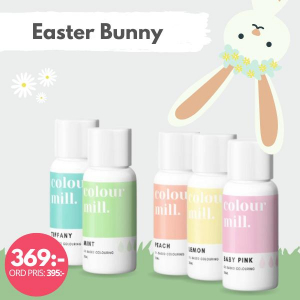 Colour Mill Easter Bunny Bundle - Chokladfärg 5-Pack Oljebaserad Ätbar Färg