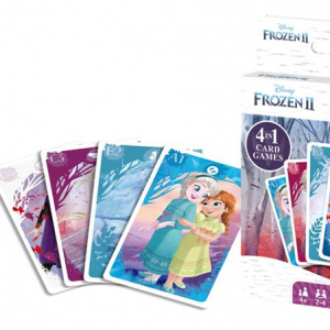 Frozen II Card Game 4-in-1- Kortspel