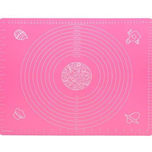 Bakmatta Silikonmatta Extra Stor, 45 x 65cm Rosa