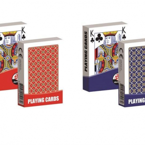 DANSPIL Playing Cards Röd- Klassiska spelkort