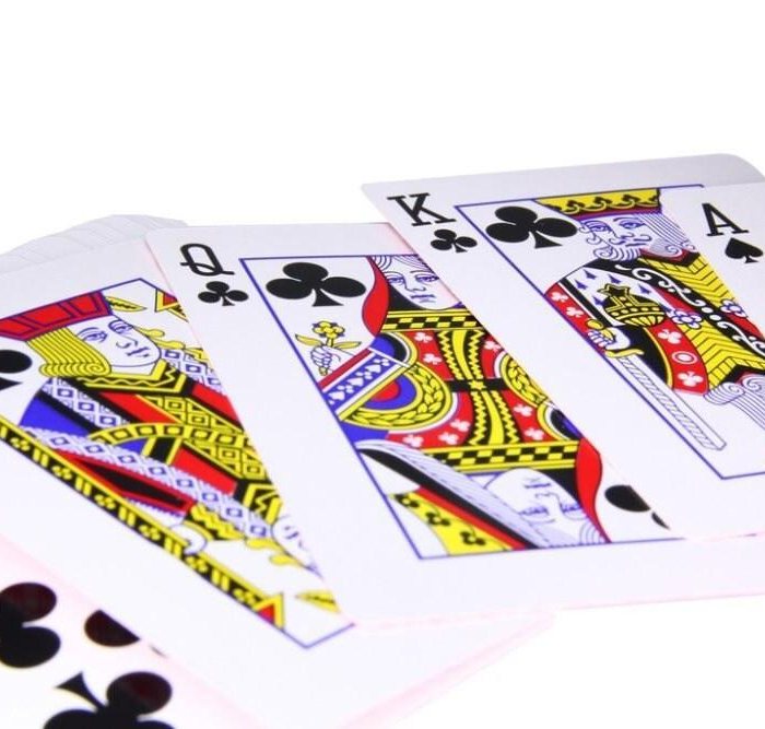 DANSPIL Playing Cards Röd- Klassiska spelkort
