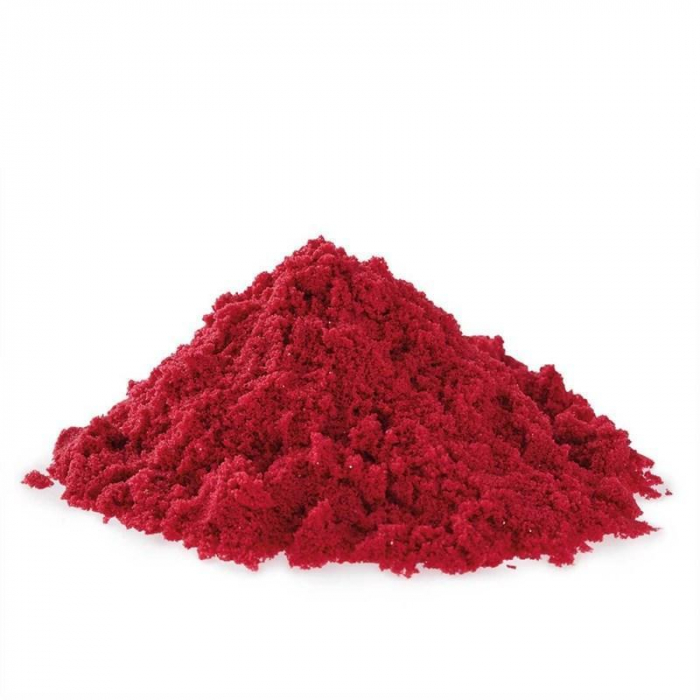 Röd Sational Glitter Sand- Mjuk Leksand 100g
