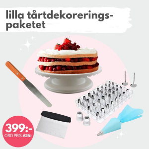 Lilla Tårtdekoreringspaketet - Spritsa, Fyll och Dekorera!