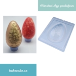 Pralinform Ägg 250g Chokladform - BWB 9444 - Special 3 Part Mold