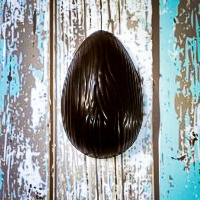 BWB 807 - Special 3-Part Mold - Pralinform Mönstrade Ägg 500g, Chokladägg